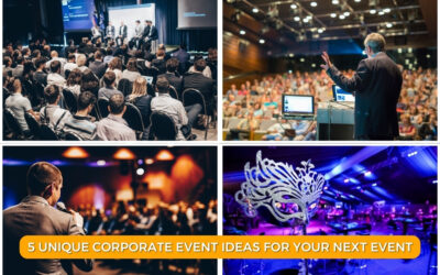 5 Unique Corporate Event Ideas For Your Next Event