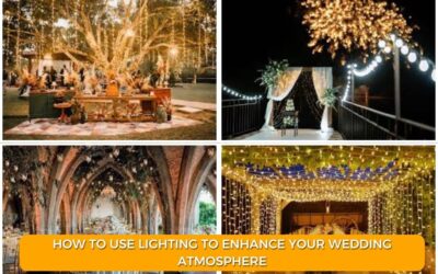 How To Use Lighting To Enhance Your Wedding Atmosphere